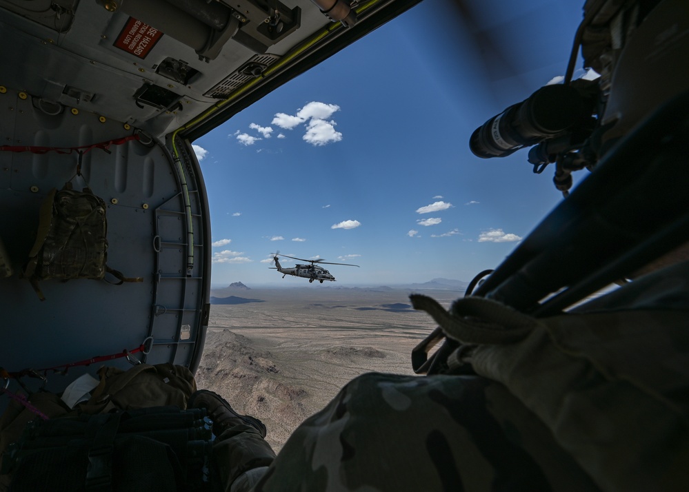 RED FLAG-Rescue 23-1: HH-60W Jolly Green II refueling