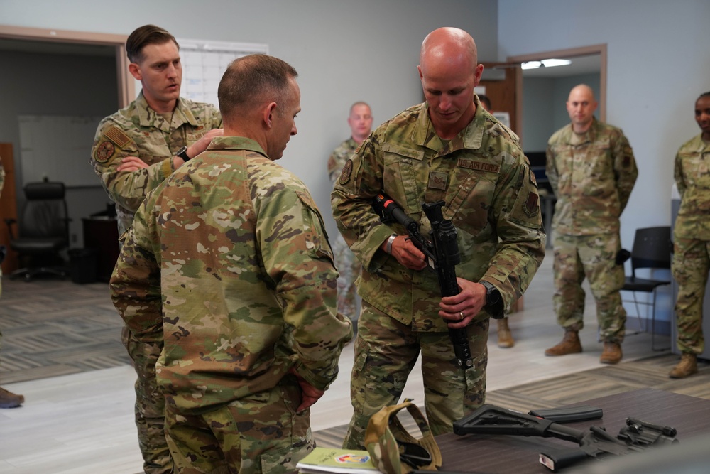 Air Combat Command Chief visits Creech AFB