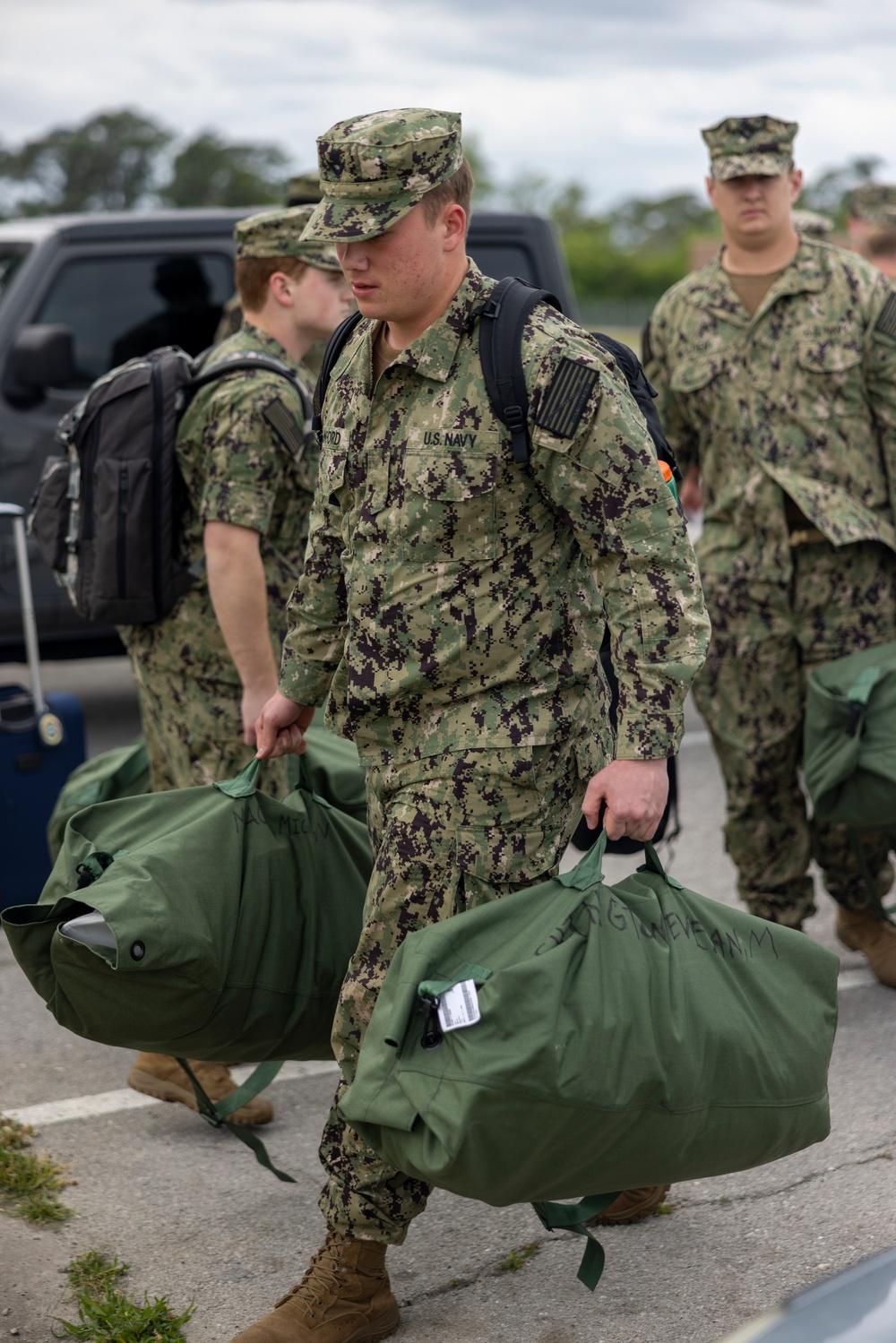 Midshipmen Arrive at Camp Lejeune for PROTRAMID