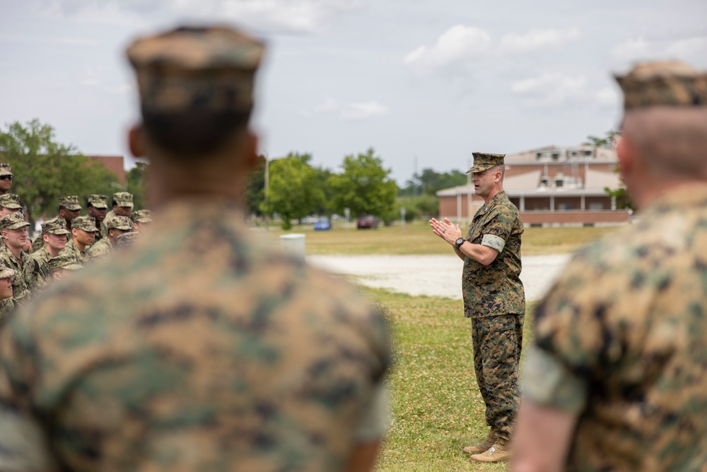 Midshipmen Arrive at Camp Lejeune for PROTRAMID