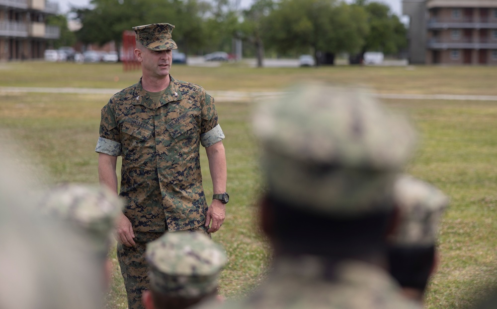 Midshipmen Arrive at Camp Lejeune for PROTRAMID