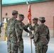 The 414th Signal Company changes command