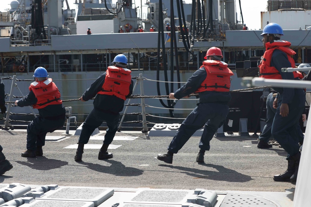 USS Thomas Hudner Deploys With GRFCSG