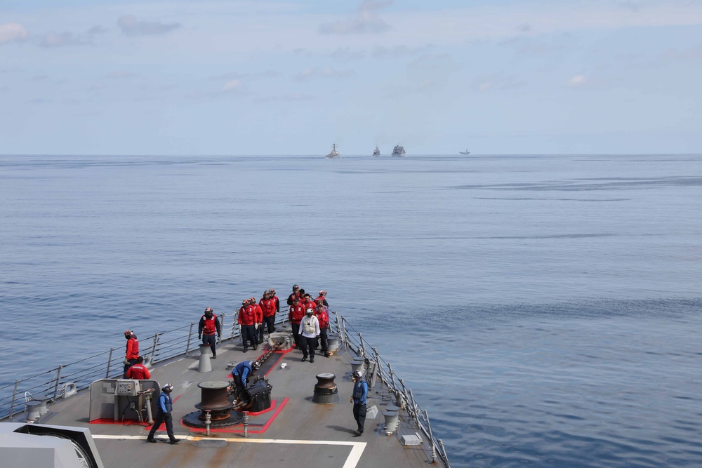 USS Thomas Hudner Deploys With GRFCSG