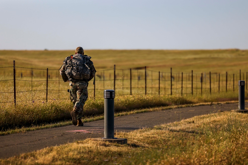 Beale Airmen Begin Police Week with 9K Ruck March