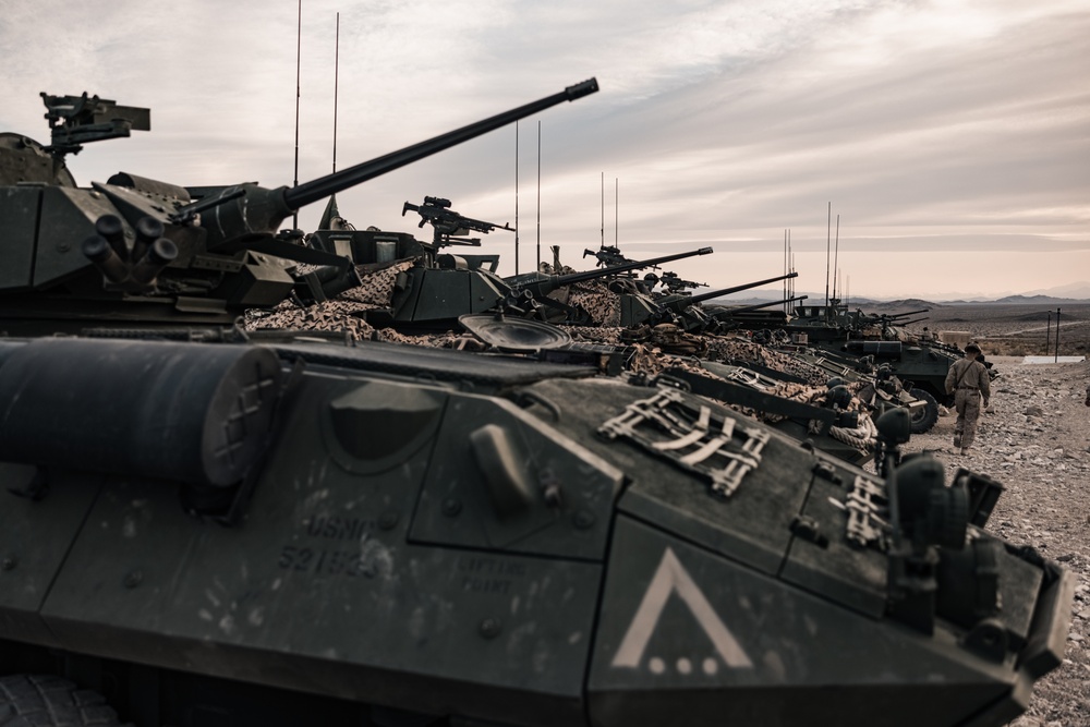 Light armored reconnaissance units from across the Corps compete in the 2023 Bushmaster Challenge 