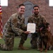 SSamuel and SSeneca retire from their duties as military working dogs