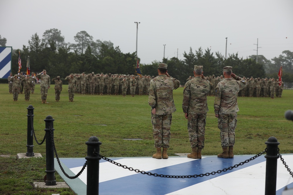 3rd Infantry Division's DIVARTY Change of Command