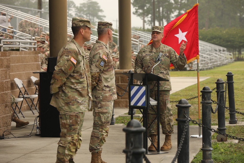 3rd Infantry Division's DIVARTY Change of Command