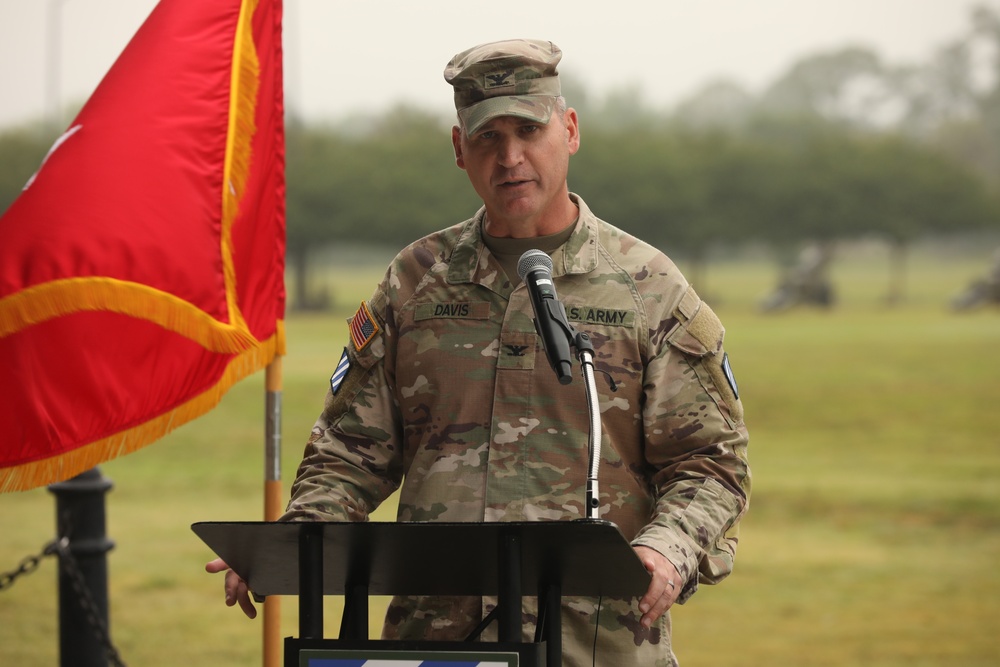 3rd Infantry Division's DIVARTY Change of Command