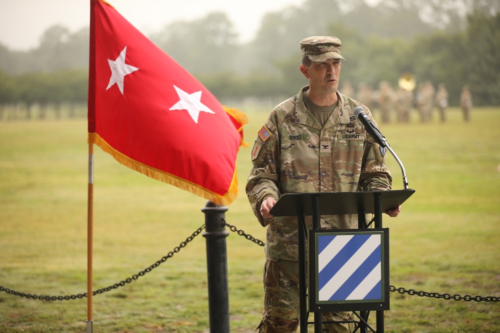 3rd Infantry Division's DIVARTY Change of Command