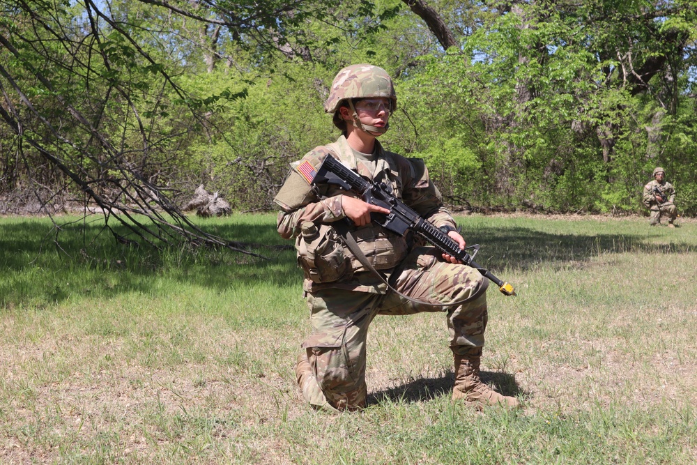Trinity Huggett completes basic combat training with brother