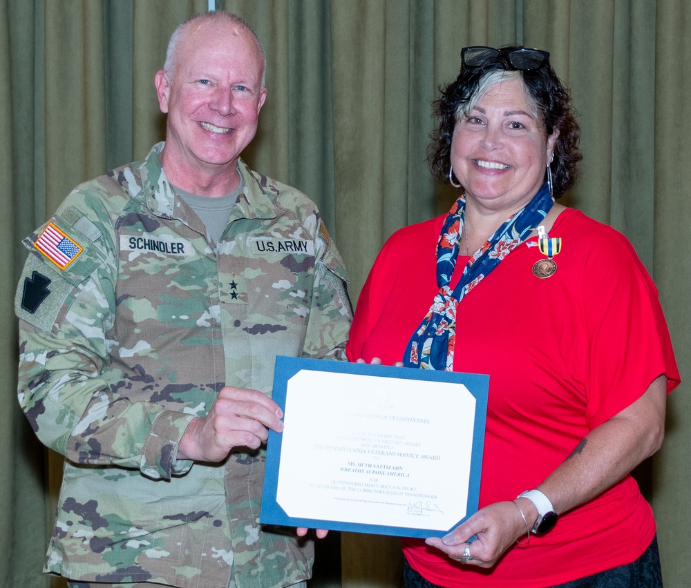 Devoted volunteer honored for decade of selfless service