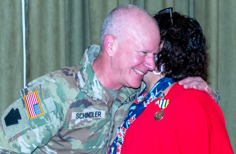 Devoted volunteer honored for decade of selfless service