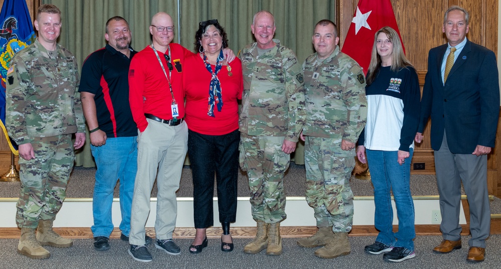 Devoted volunteer honored for decade of selfless service