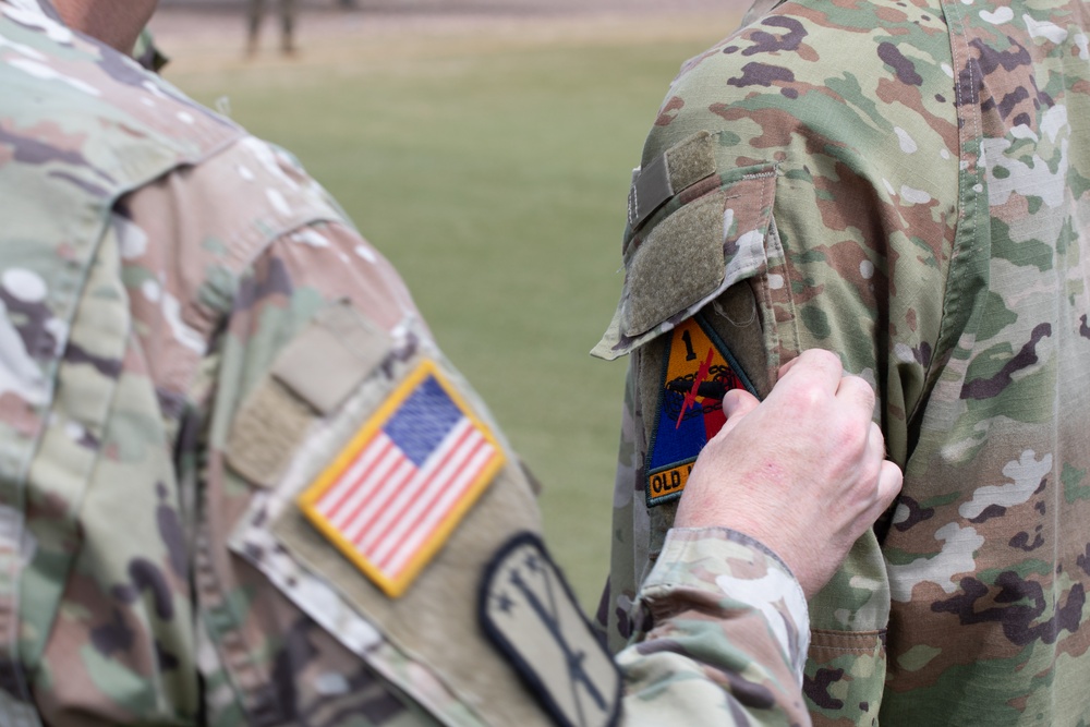 2nd Armored Brigade Combat Team Patching Ceremony