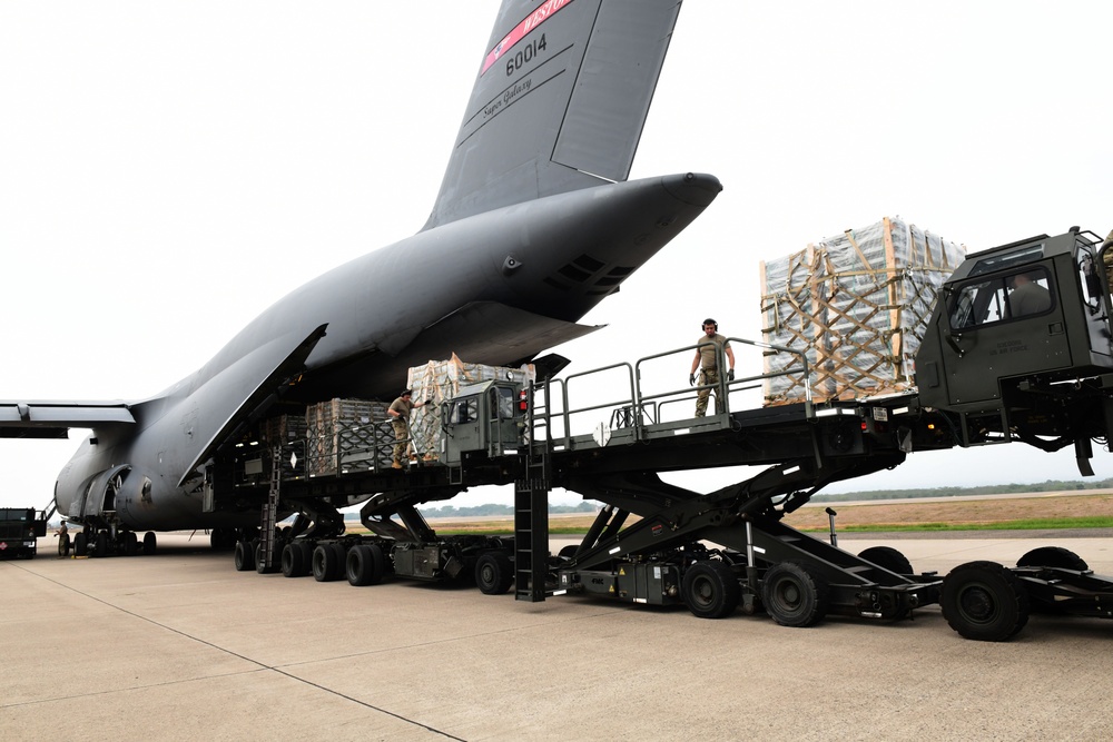 JTF-Bravo receives Denton Cargo Donation