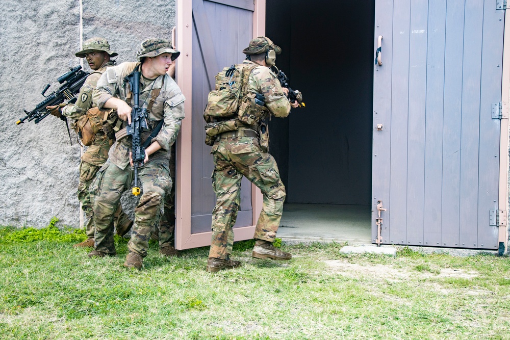 U.S. Soldiers Conduct Beach Insertion Training at MCBH