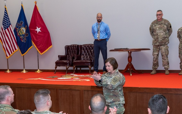 EOL course graduates receive EO brassards