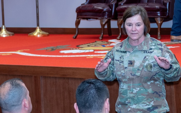 EOL course graduates receive EO brassards