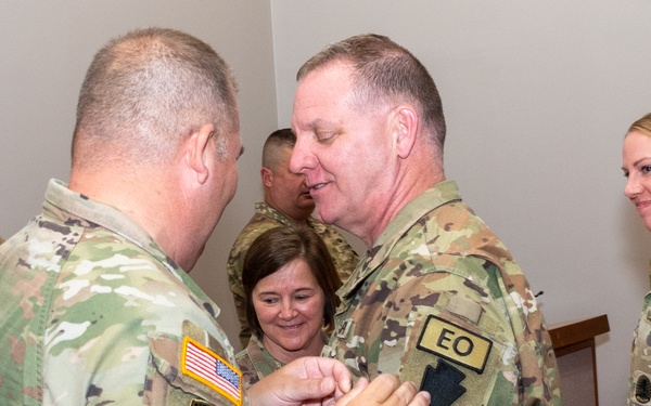 EOL course graduates receive EO brassards