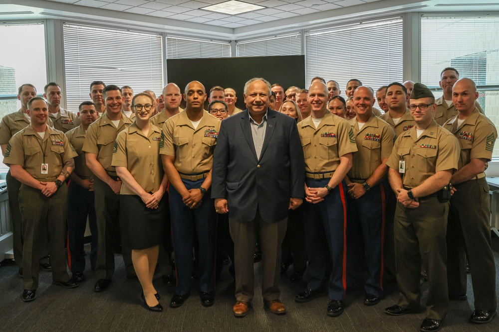 SECNAV Carlos Del Toro visits Quantico