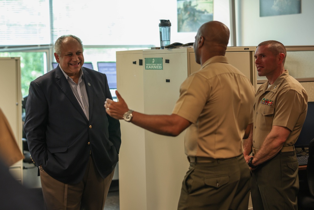 SECNAV Carlos Del Toro visits Quantico