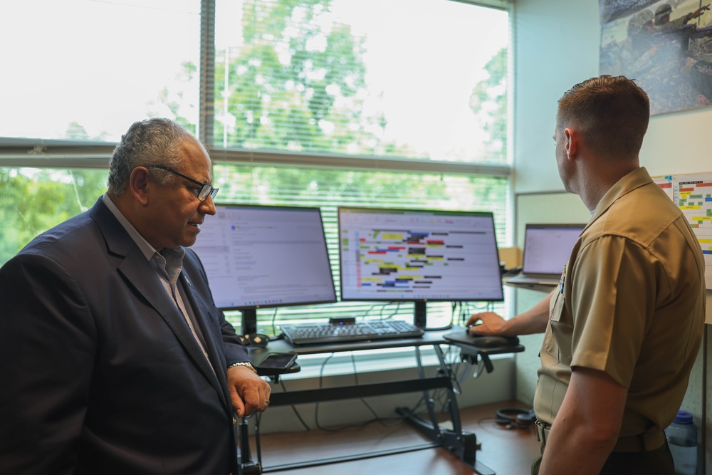 SECNAV Carlos Del Toro visits Quantico