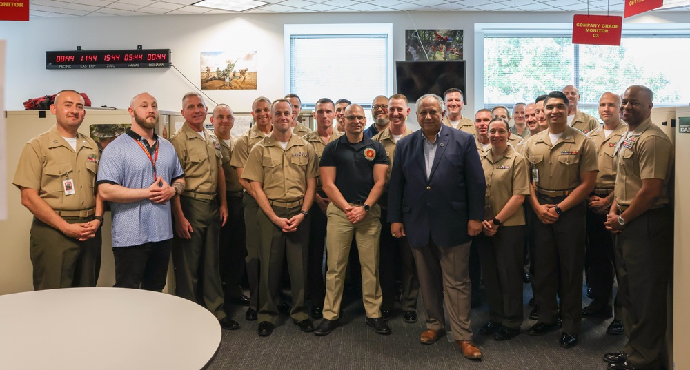 SECNAV Carlos Del Toro visits Quantico