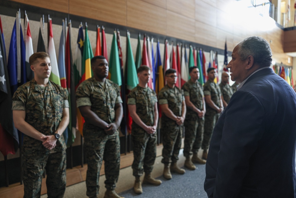 SECNAV Carlos Del Toro visits Quantico