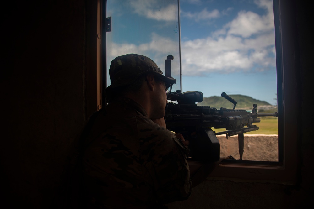 U.S. Soldiers Conduct Beach Insertion Training at MCBH