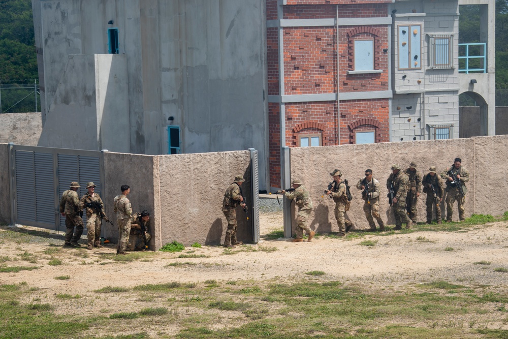 U.S. Soldiers Conduct Beach Insertion Training at MCBH