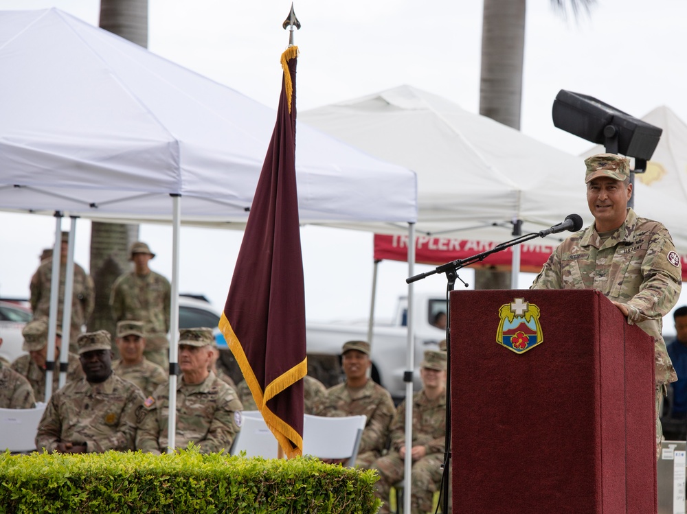 Tripler says goodbye to Col. Bill Soliz