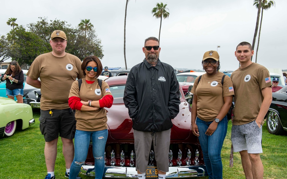 USS Essex Sailors Volunteer at Car Show