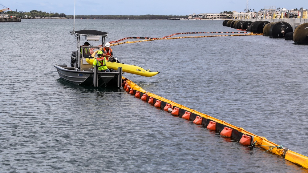 Joint Task Force-Red Hill Contractors Surveys Hotel Pier