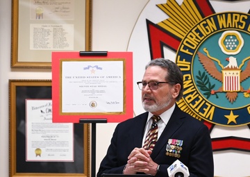 WWII Era Marine Awarded Silver Star Medal