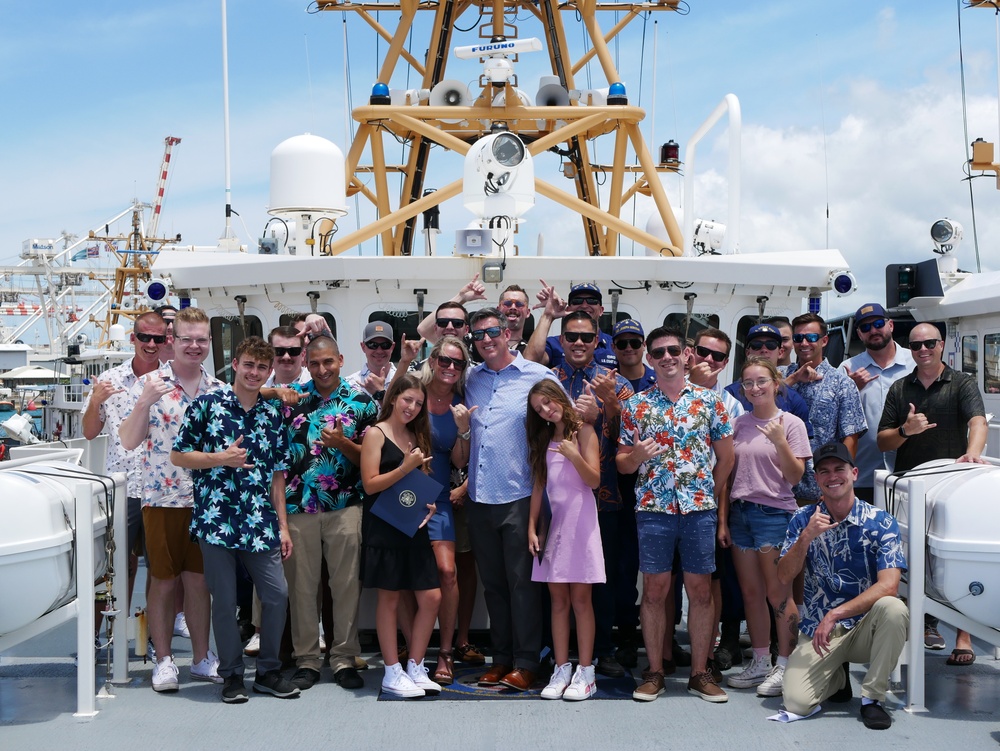 U.S. Coast Guard Cutter Joseph Gerczak Chief Petty Officer Retires