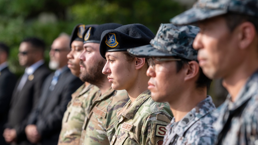 Yokota defenders end Police Week with retreat ceremony