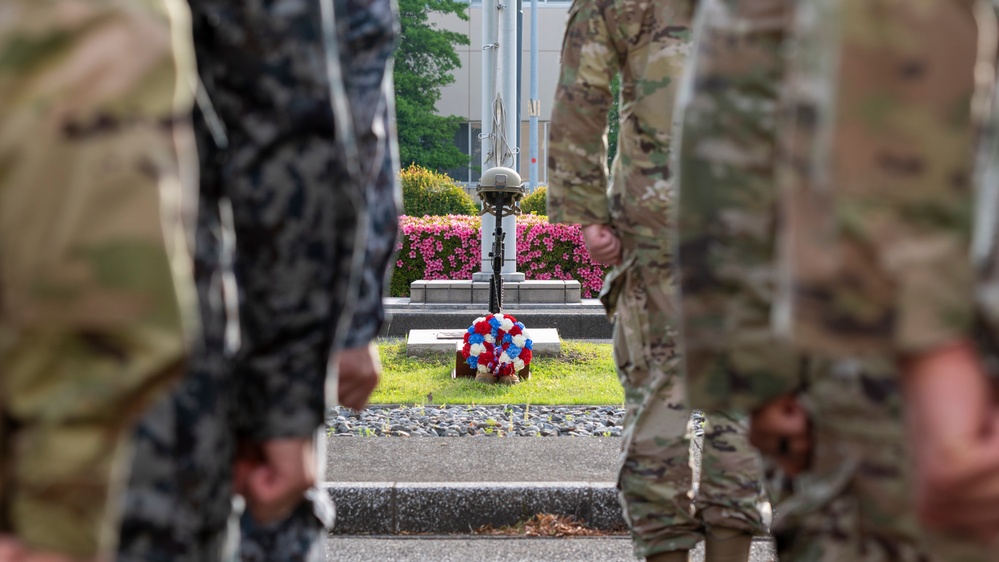 Yokota defenders end Police Week with retreat ceremony