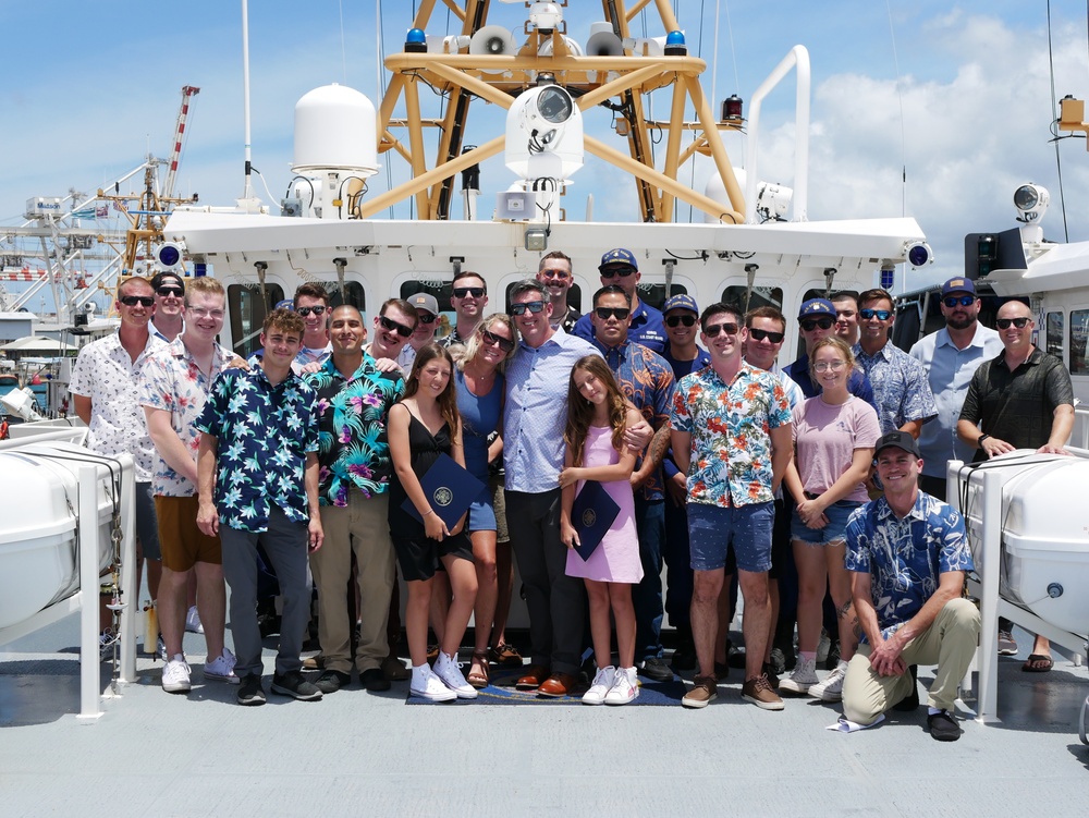 U.S. Coast Guard Cutter Joseph Gerczak Chief Petty Officer Retires