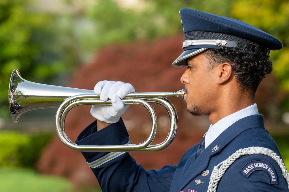 Yokota defenders end Police Week with retreat ceremony