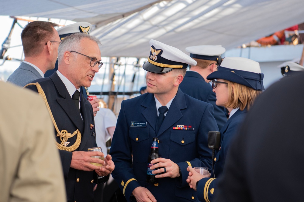 USCGC Eagle hosts reception in Oslo, Norway