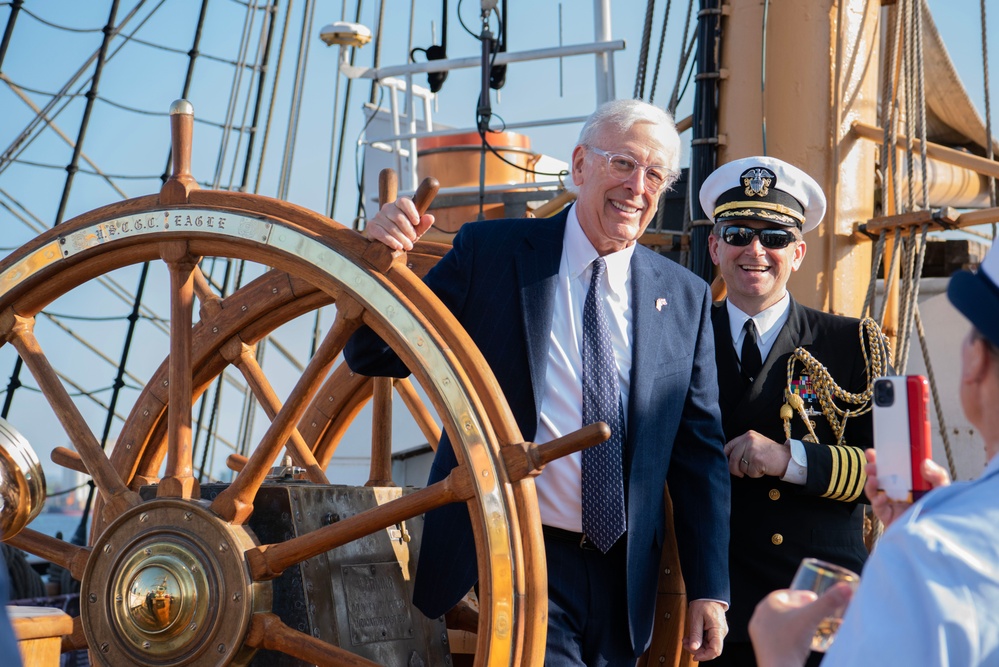 USCGC Eagle hosts reception in Oslo, Norway