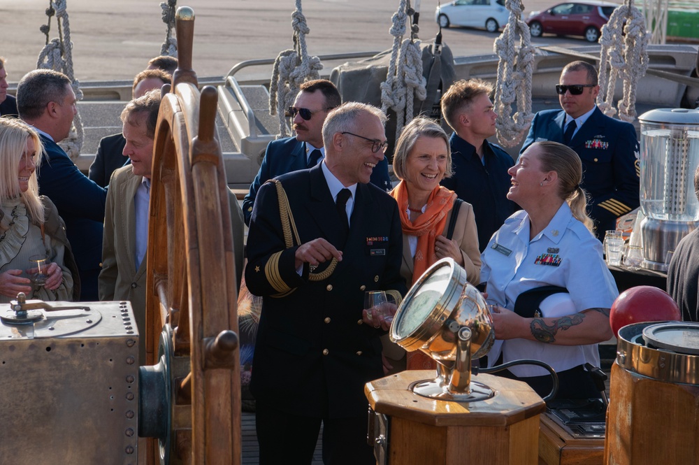 USCGC Eagle hosts reception in Oslo, Norway