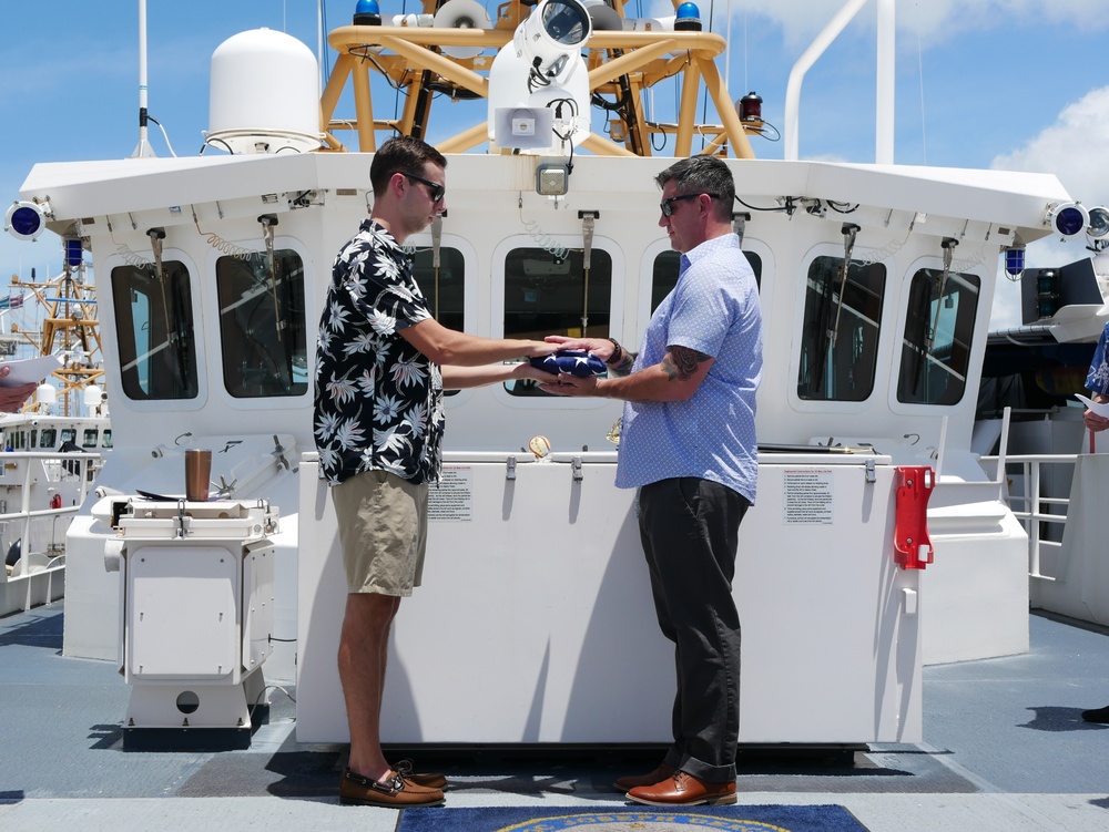 U.S. Coast Guard Cutter Joseph Gerczak Chief Petty Officer Retires