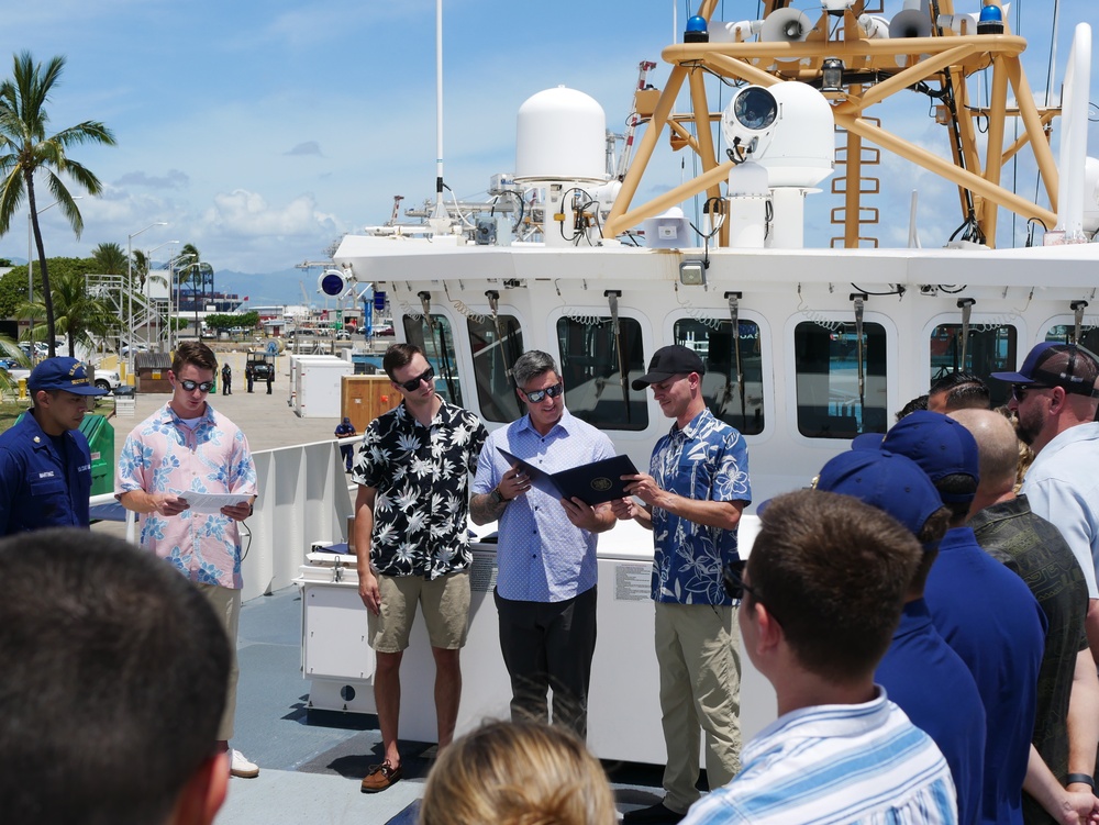 U.S. Coast Guard Cutter Joseph Gerczak Chief Petty Officer Retires