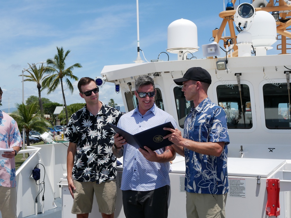 U.S. Coast Guard Cutter Joseph Gerczak Chief Petty Officer Retires