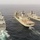 Allied ships conduct replenishment-at-sea during Formidable Shield 2023
