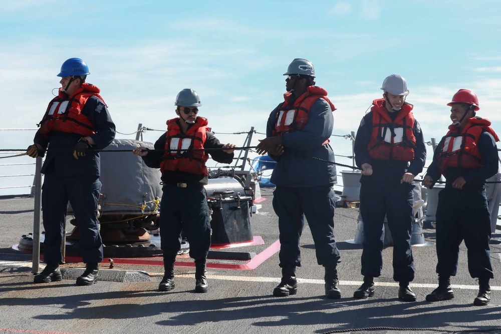 USS Thomas Hudner Deploys With GRFCSG