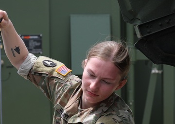 2-135 Infantry Battalion draws equipment in Krivolak North Macedonia